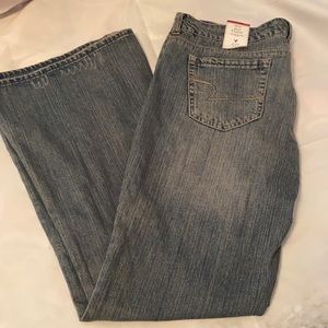 New American eagle jeans real flare